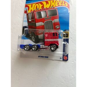 Transformers Hot Wheels Optimus Prime Truck 1 64 Scale Die-Cast Metal by Mattel